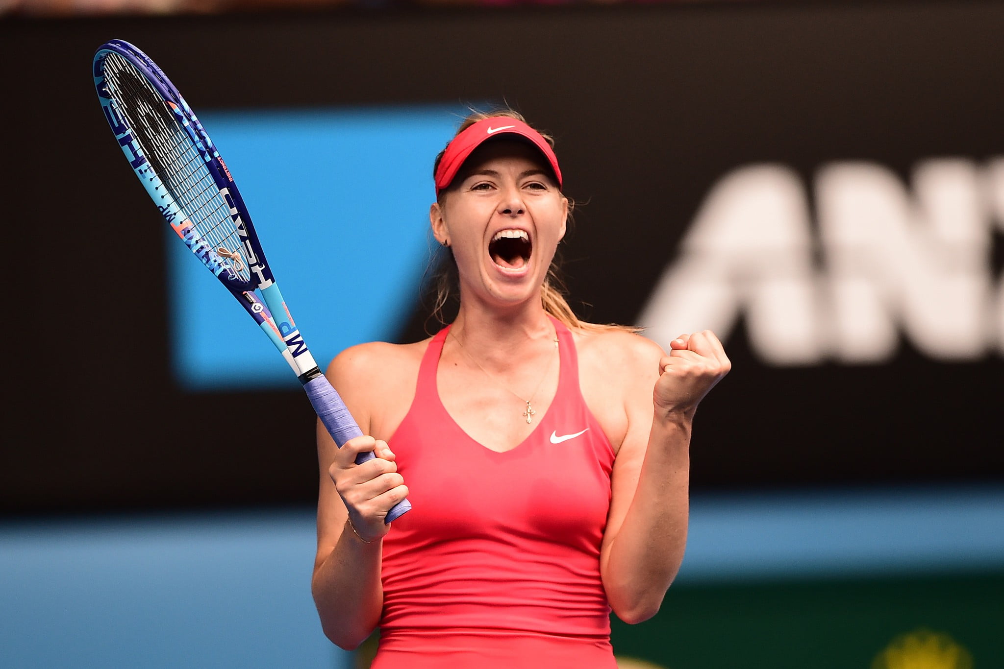 María Sharapova jugó a gran nivel para instalarse en la penúltima ronda de Melbourne.