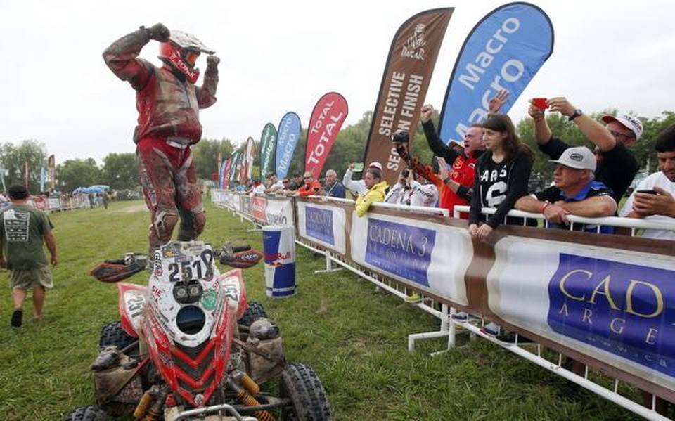 Rafal Sonik ganó por primera vez en el Dakar.