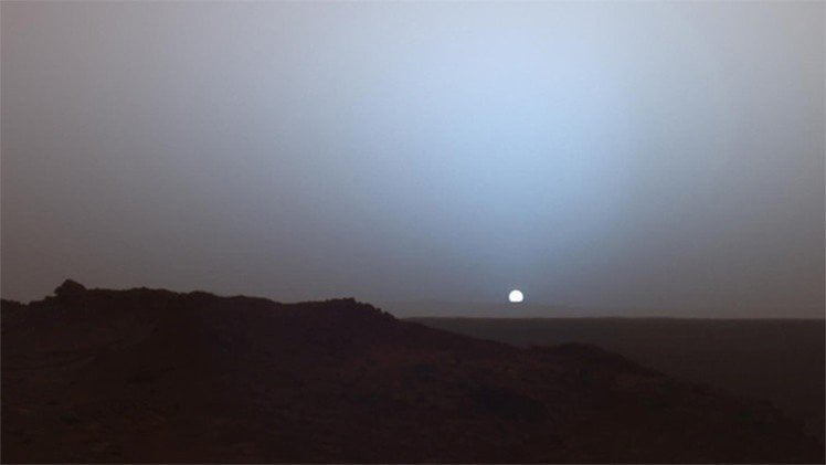 Impactante: Así se ve la puesta del sol desde Marte [VIDEO NASA]