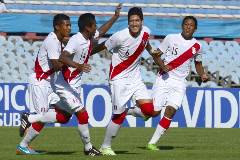 La bicolor celebró en su último encuentro del Campeonato Sub 20.