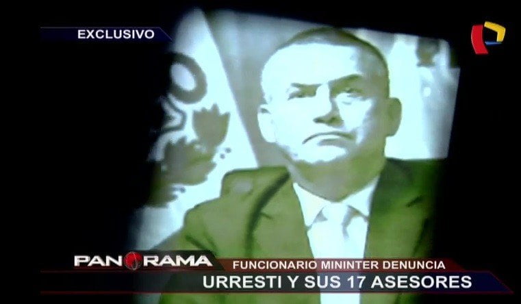 Daniel Urresti tiene 17 asesores en el Ministerio del Interior [VIDEO]