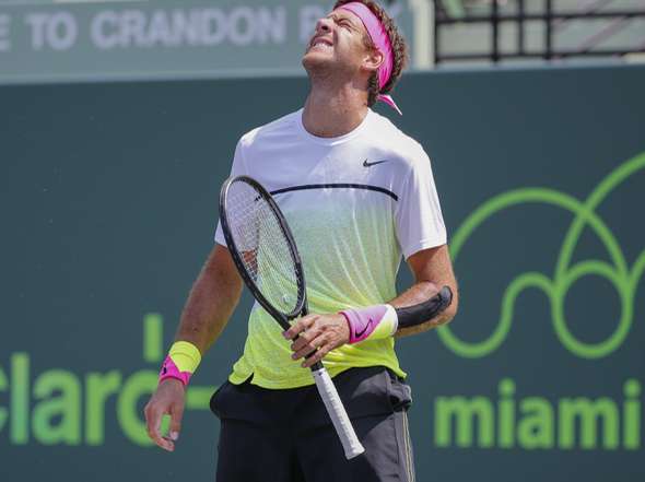 Del Potro regresó al circuito tenístico con una derrota en Miami.