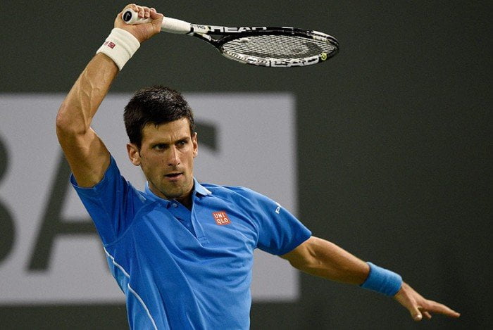 Djokovic ganó un partido donde primaron los errores.