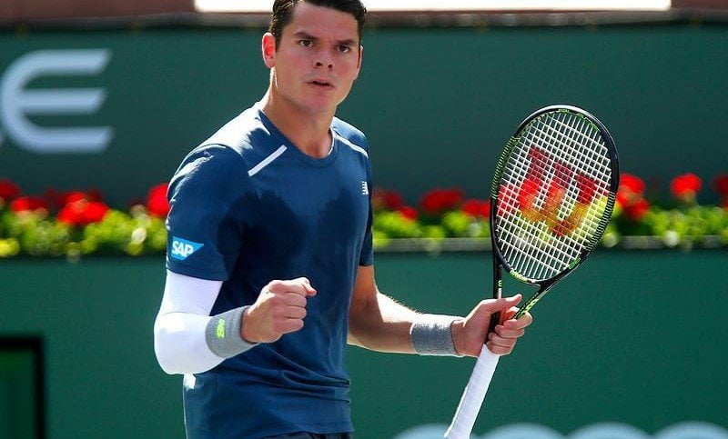 Raonic sorprendió a Nadal a través de su gran saque y excelente derecha.