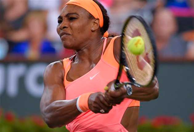 Serena Williams continúa firme en el Masters 1000 de Indian Wells.