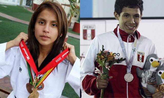 Julissa Diez Canseco y Luis Oblitas participarán en los ´Juegos Panamericanos de Toronto que se desarrollarán este año.