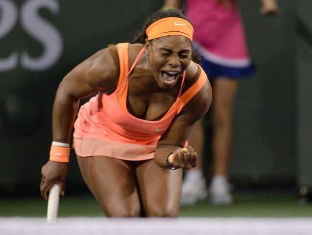 Serena Williams superó a una aguerrida tenista suiza  Bacsinszky.