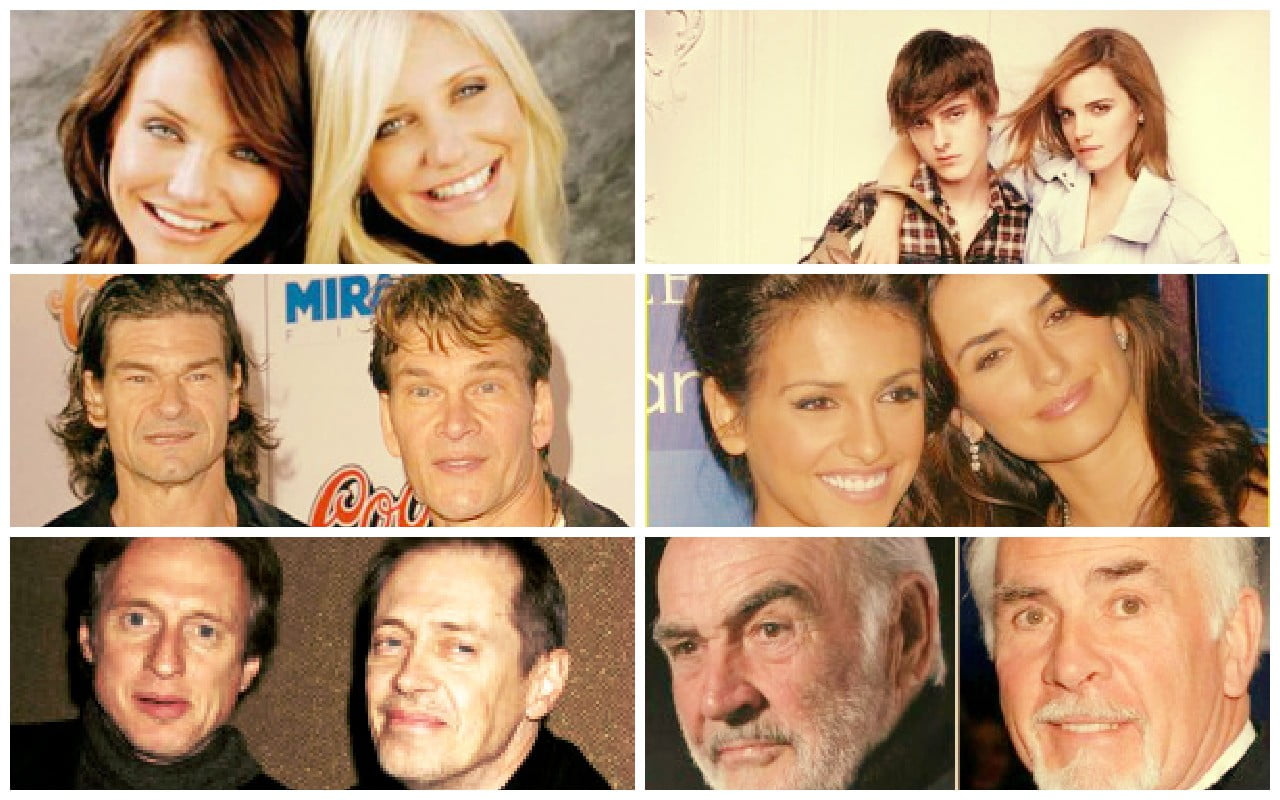 Increíble: 14 celebridades y sus hermanos con asombroso parecido [FOTOS]