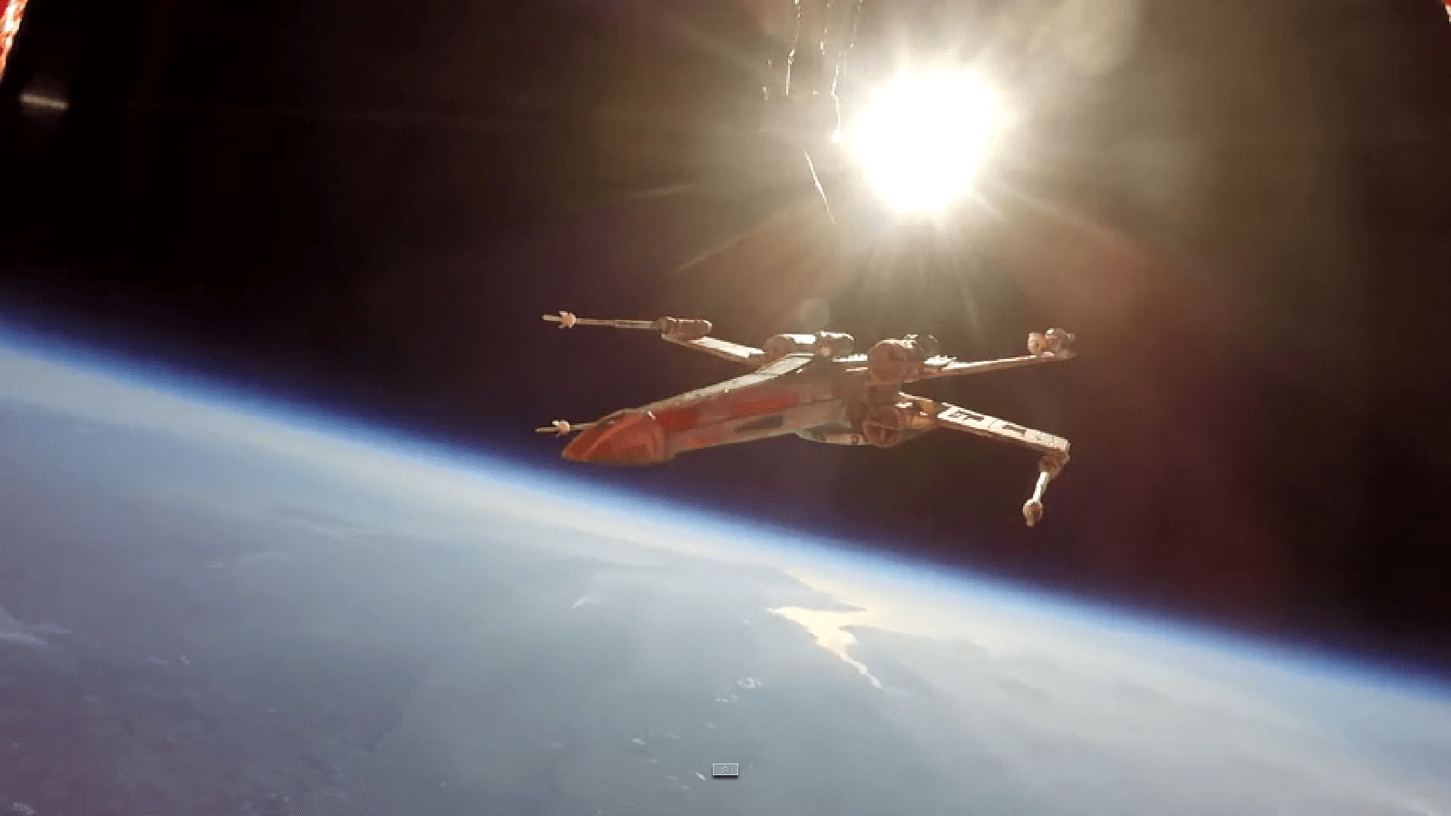 Star Wars: Astrónomos vuelan nave de la Alianza en estratosfera [VIDEO]