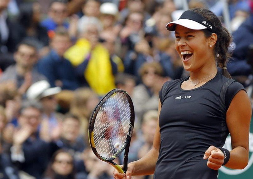 Luego de 7 años, Ana Ivanovic avanzó a  los cuartos de final del Roland Garros.