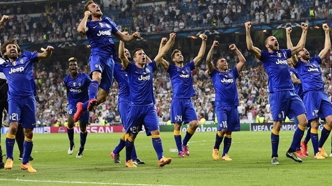 Juventus silenció el Santiago Bernabéu tras llegar a la final de la Champions.