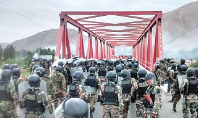 Tía María: Fuerzas Armadas intervendrán para restablecer el orden en Islay (Foto La República)