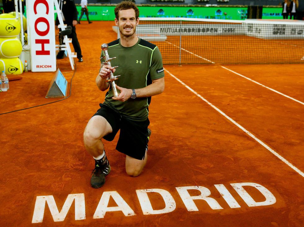 Murray obtuvo su décimo Masters 1000 de su carrera en Madrid.