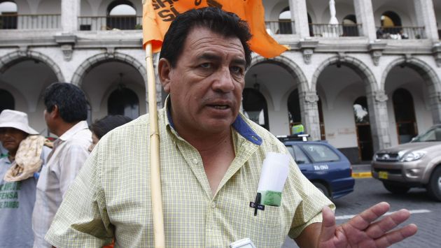 Arequipa: Pepe Julio Gutiérrez promotor de protestas en Islay fue detenido [PERÚ 21]