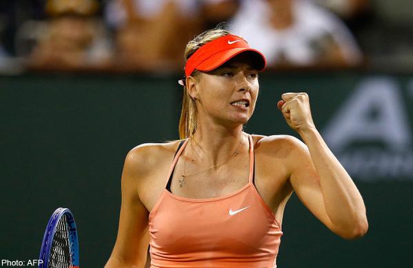 Sharapova sigue en carrera por su tercer Masters 1000 de Roma.