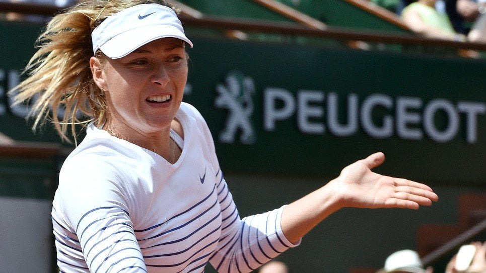 Sharapova ganó con firmeza y solidez su segundo encuentro de Roland Garros.