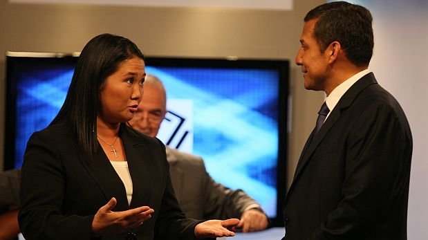 Ollanta Humala cae 10% en aprobación y Keiko Fujimori lidera sondeos