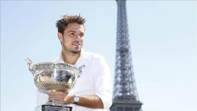 Wawrinka es cuarto en el ranking ATP tras su título del Grand Slam parisino.