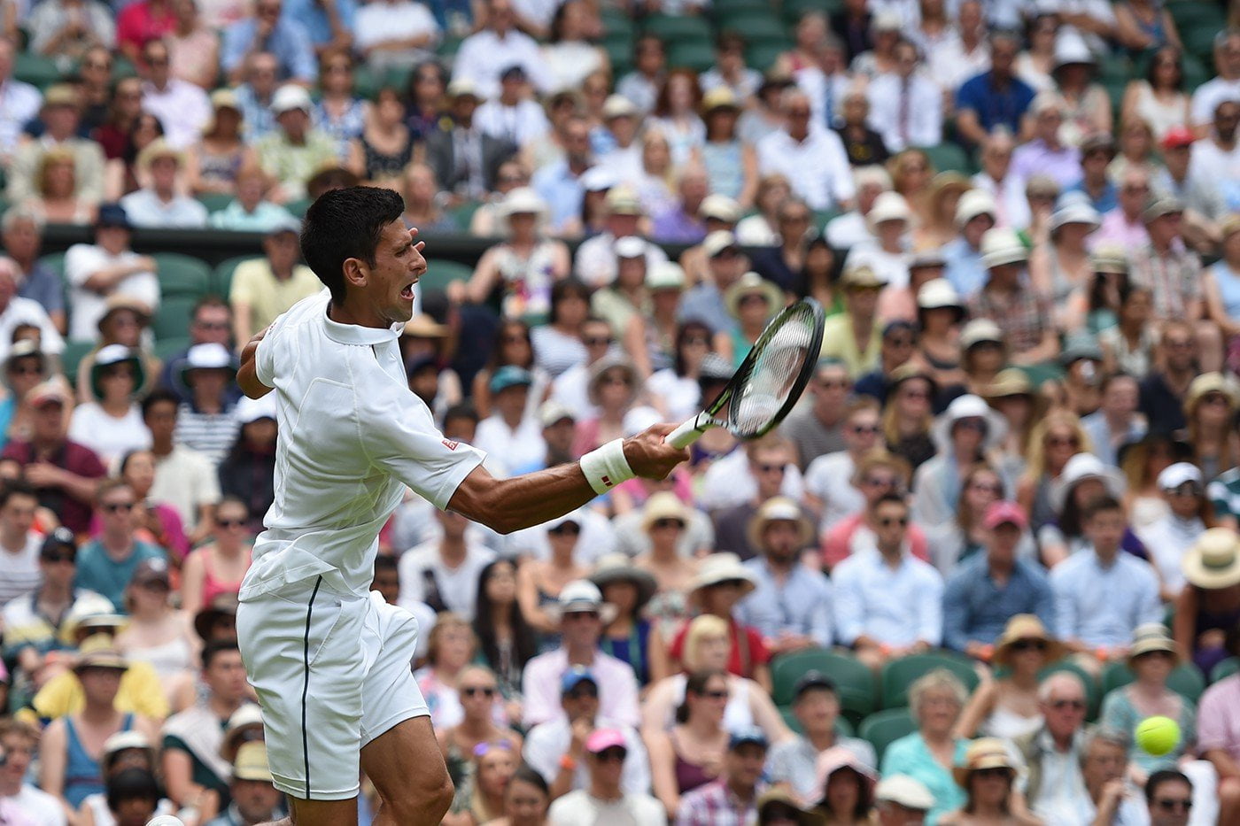 Djokovic jugó a placer y derrotó al finlandés Nieminen.