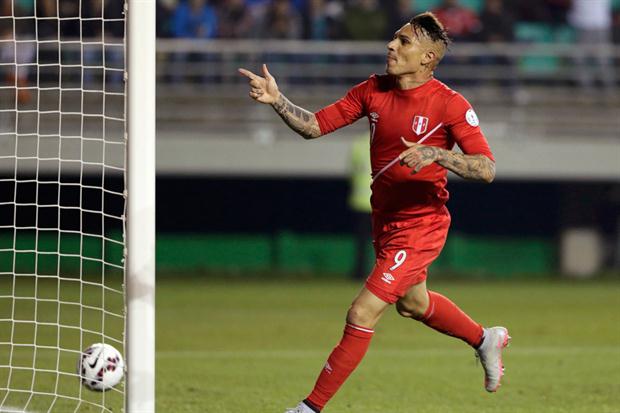 Paolo Guerrero se consagro nuevamente goleador de la Copa América.