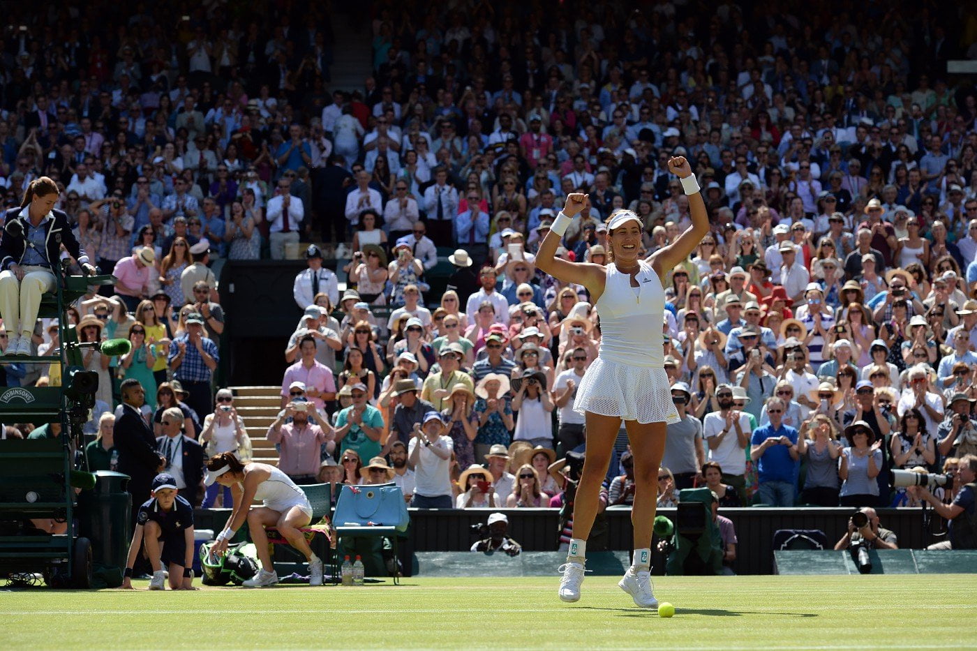 Muguruza va dispuesta a sorprender en la final de Wimbledon a la número 1 de la WTA.