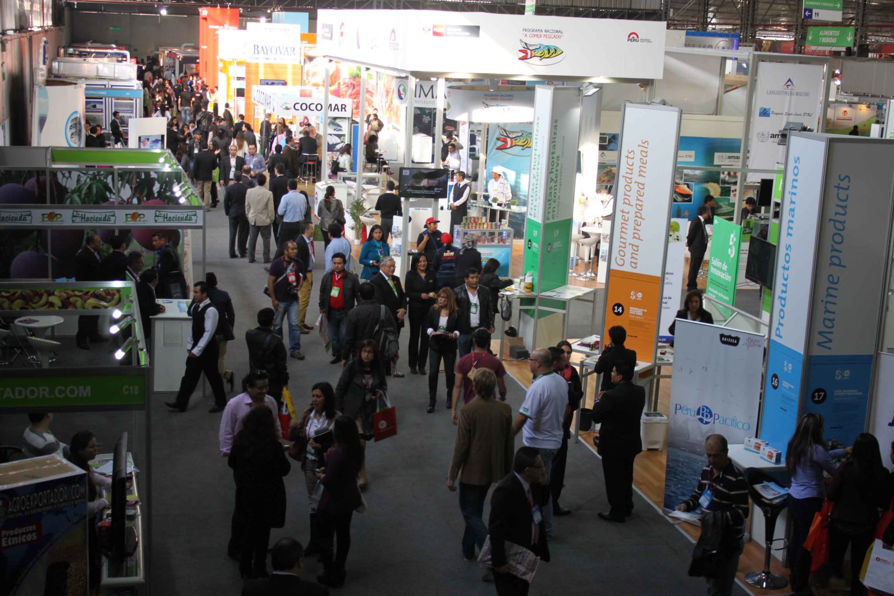 Se estima que más de 2800 visitantes extranjeros acudirán a la Expoalimentaria 2015.