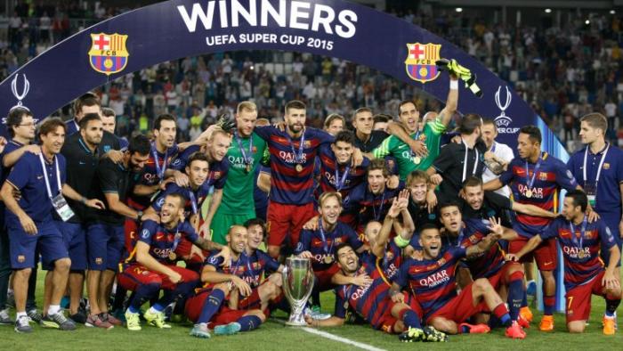 Barcelona es el máximo ganador de la Supercopa de Europa junto al Milan.