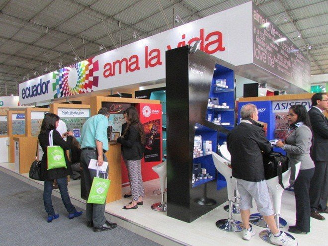 Empresarios ecuatorianos asistirán a la Expoalimentaria.