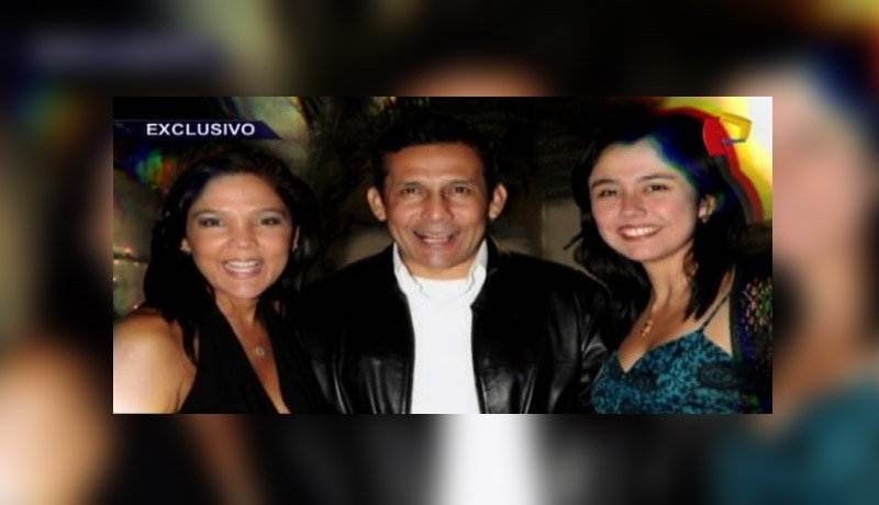 Nadine Heredia con Ollanta Humala y Maria Elena Llanos