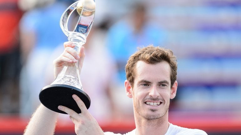 Murray celebró otro campeonato en Canadá.