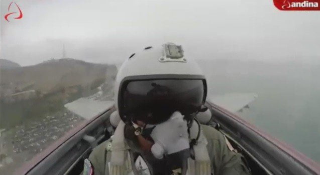 El impresionante vuelo de un MIG 29 desde la cabina del piloto (VIDEO)