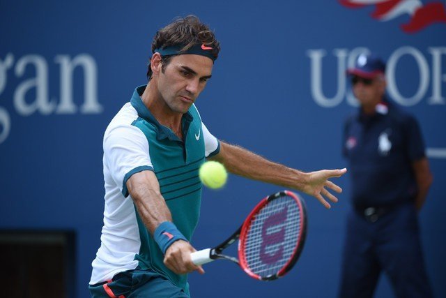 Federer otra vez dio una lección de tenis en su segunda presentación del US Open.