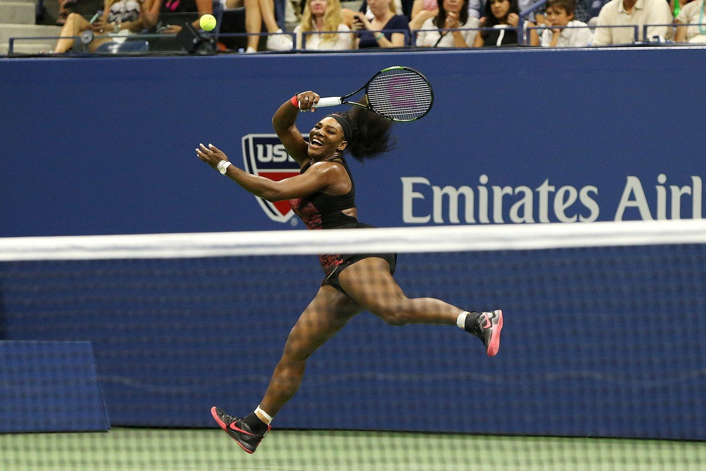 Serena Williams fue más precisa que su hermana Venus.