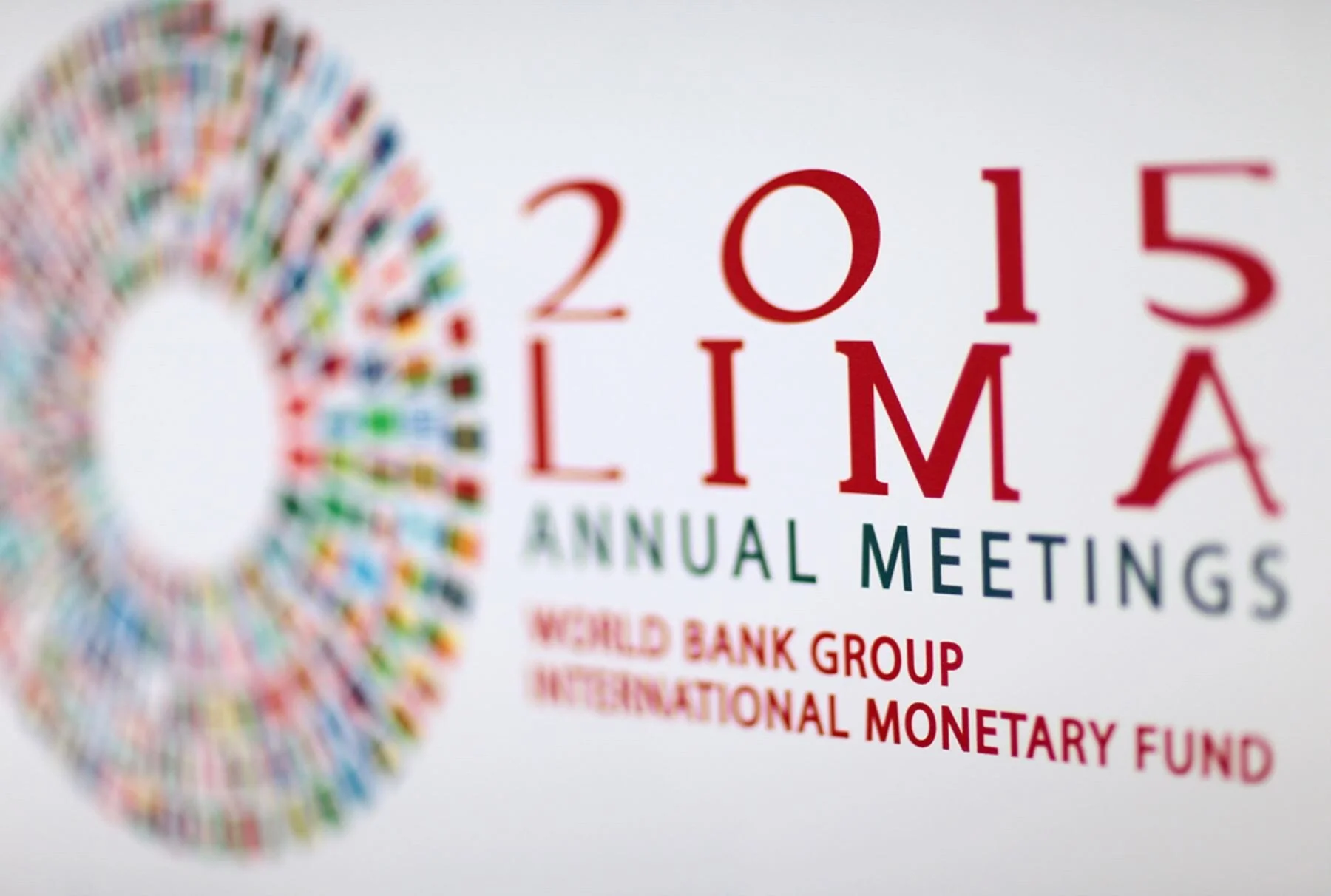 Perú es sede de junta de Gobernadores del Banco Mundial y FMI