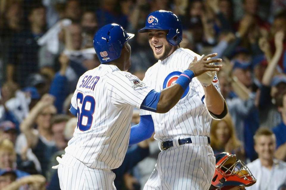 El cubano Soler también marcó un jonrón en la victoria de los Cachorros de Chicago sobre San Luis.