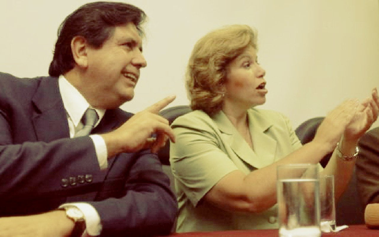 Lourdes Flores y Alan García