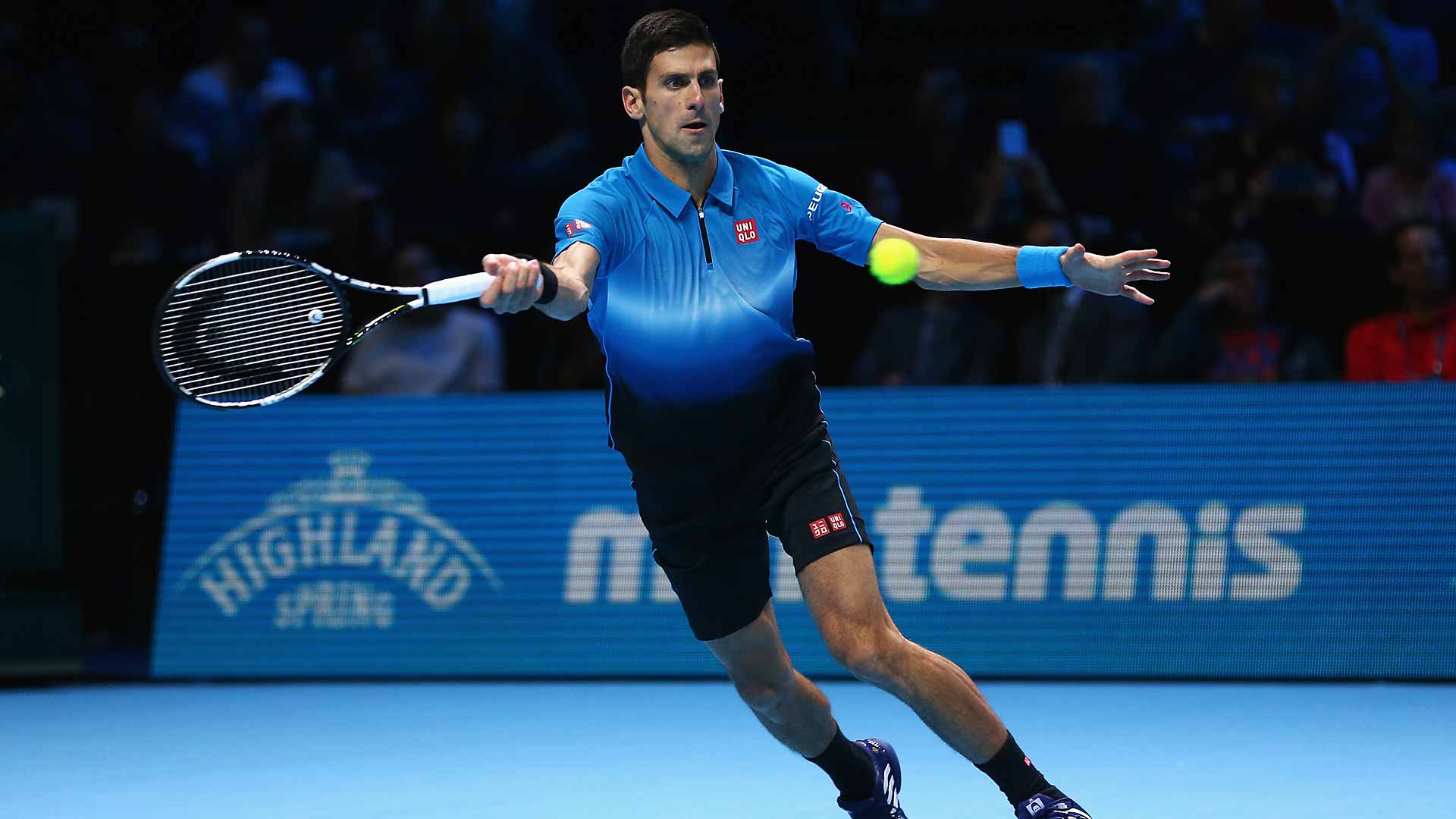 Djokovic fue letal en su primera presentación de las Finales ATP 2015.