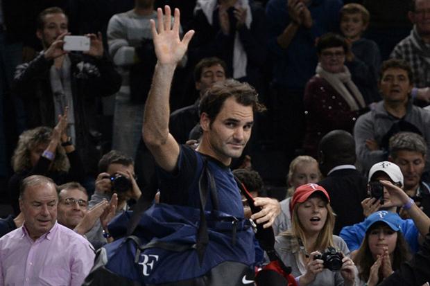 Federer cayó ante Isner y se despidió del último Masters 1000 de la temporada.