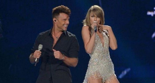 Ricky Martin y Taylor Swift