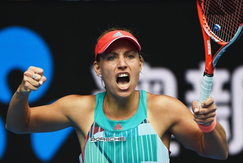 Kerber ya está en semifinales de Melbourne.