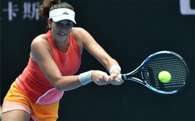 Muguruza se mantiene firme y sólida en Melbourne.