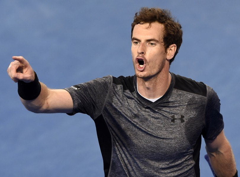 Murray celebró su tercera victoria en Melbourne.