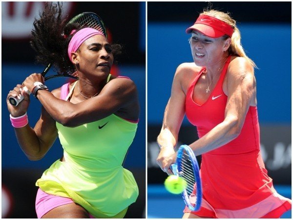 Serena Williams y Sharapova jugarán una final adelantada en Melbourne.