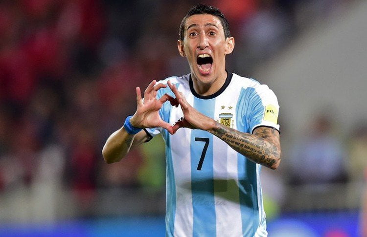 Di María inicio el camino de la remontada argentina sobre Chile.