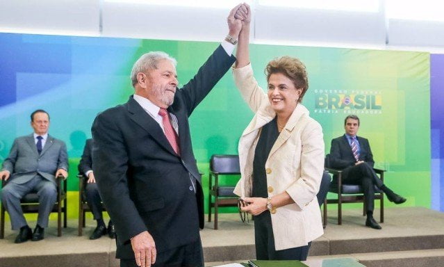 Lula y Dilma (Foto OGlobo)