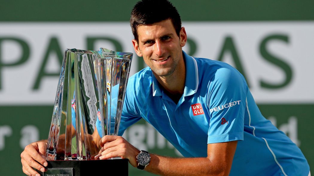 Novak Djokovic impuso su favoritismo para ganar otra vez el Torneo de Indian Wells.