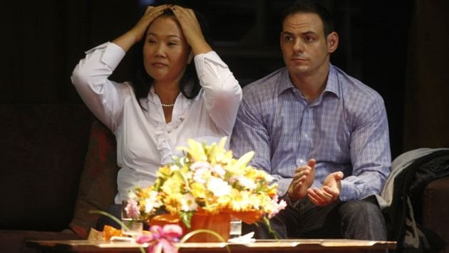 Keiko Fujimori y Mark Vito