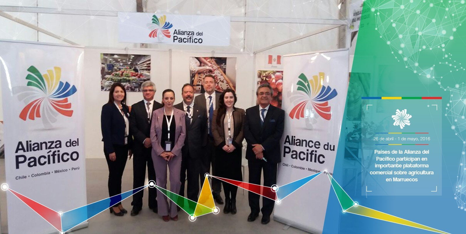Perú exhibió oferta exportable de productos agros en Marruecos.