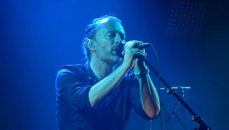 Radiohead,  la noche de lunes en el parisino Le Zénith
