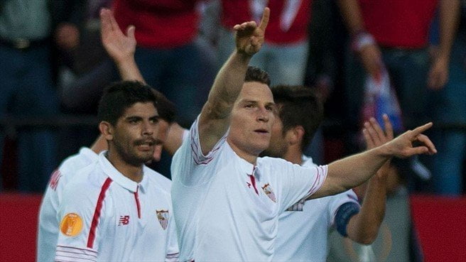 El campeón Sevilla nuevamente logró llegar a la final de la Europa League.